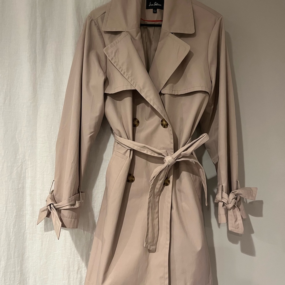 Sam Edelman blush rain trench